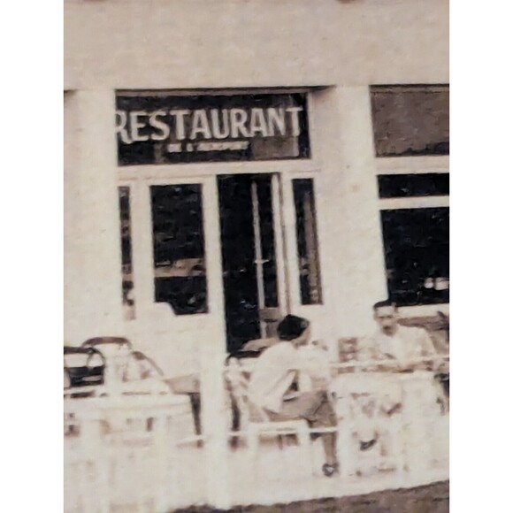 Vintage Postcard RPPC 53 Bis Le Touquet Paris Plage The Airport People On Roof - Picture 5 of 7